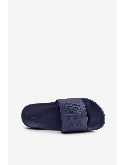 Lehké Pánské Pantofle S Big Star Tmavě Modré model 21677529 - Big Star Shoes Lehké Pánské Pantofle S Big Star Tmavě Modré model 21677529 - Big Star Shoes