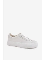 Dámské tenisky na platformě Big Star model 21693218 Bílé - Big Star Shoes