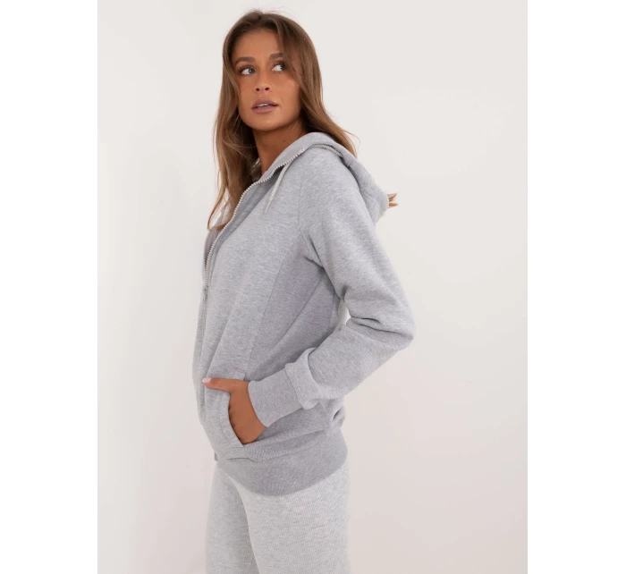 Mikina D10608BC02711B1 šedá Mikina D10608BC02711B1 šedá