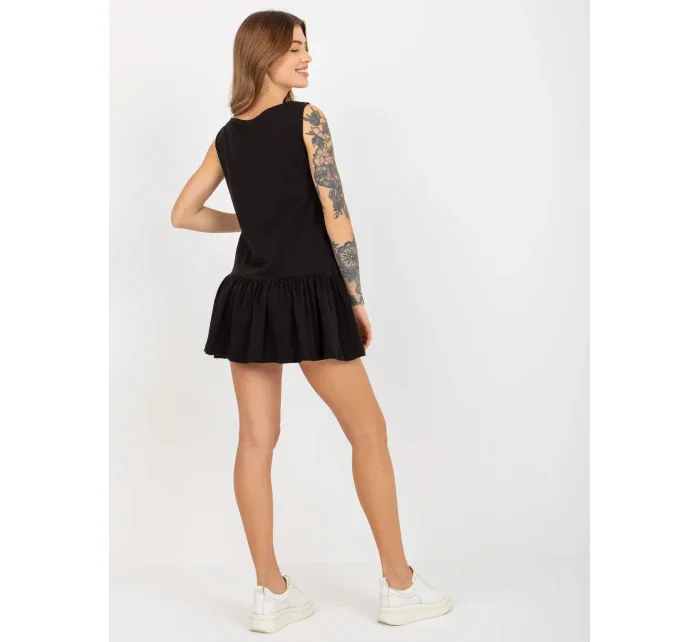 Dámské šaty EM TU TU HS 20 model 18048986 černá - FPrice Dámské šaty EM TU TU HS 20 model 18048986 černá - FPrice