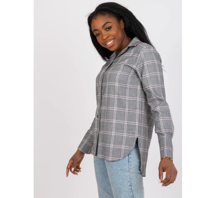 Košile LK KS 508770.49P šedá Košile LK KS 508770.49P šedá