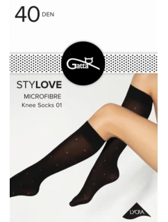 STYLOVE - 01 PODKOLENKY Z MIKROVLÁKNA 40 DEN