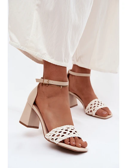 Sandály na podpatku  model 227455 Step in style