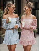 Španělské šaty KERVEN růžové FashionStreet EY2469