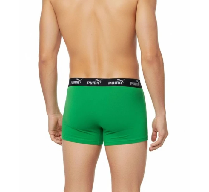 Pánské boxerky Puma 2-Pack zelená šedá pohodlná bavlna Pánské boxerky Puma 2-Pack zelená šedá pohodlná bavlna