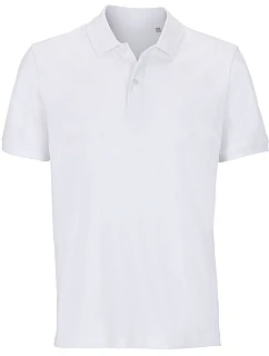 SOL'S Pegase Unisex piqué polo z těžké bavlny 25.4242 white