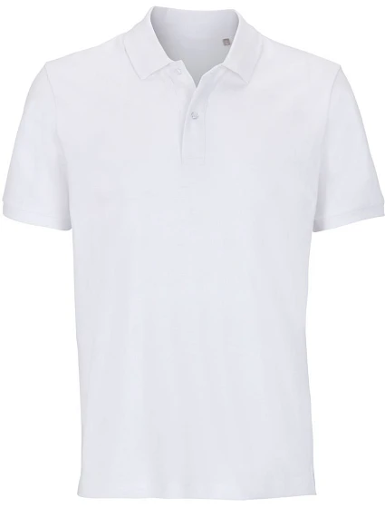 SOL'S Pegase Unisex piqué polo z těžké bavlny 25.4242 white SOL'S Pegase Unisex piqué polo z těžké bavlny 25.4242 white