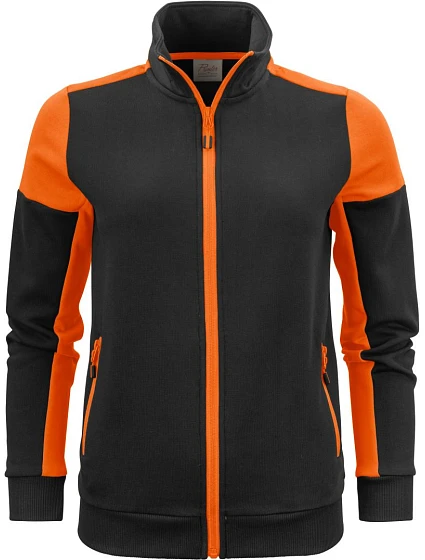 Printer Prime Sweater Full Zip Women Dámská mikina 61.2062 black/orange Printer Prime Sweater Full Zip Women Dámská mikina 61.2062 black/orange