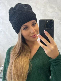Dámská čepice Nastia K373 černá