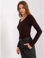 Bluzka EM BZ model 21898762 ciemny brązowy - FPrice