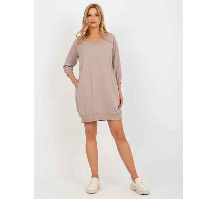 Šaty RV SK 7203.35P tmavě lila