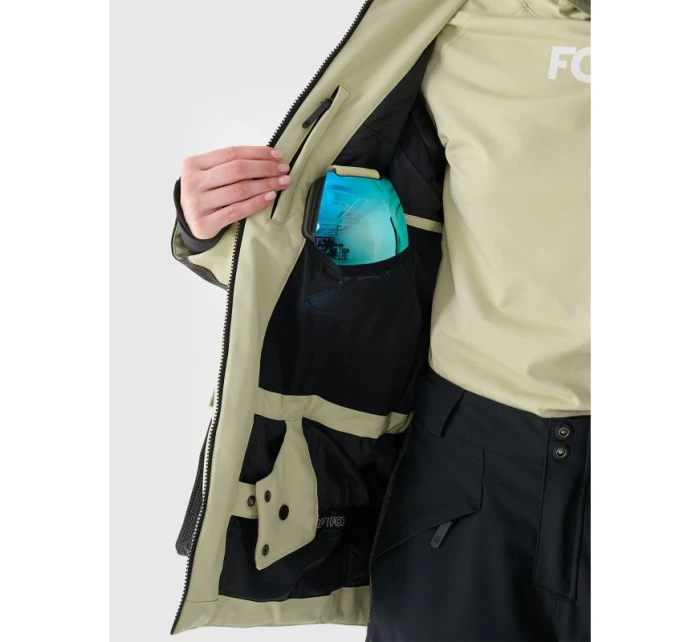 Dámská snowboardová bunda s membránou 10000 4F 4FWAW24TTJAF587-44S Dámská snowboardová bunda s membránou 10000 4F 4FWAW24TTJAF587-44S