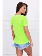 Zelená neonová halenka Free Flight