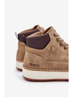 Šněrovací Pánské Boty Big Star OO174560 Hi-Poly System Hnědé