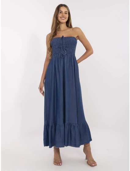 Sukienka DHJ SK model 21156228 ciemny niebieski - FPrice