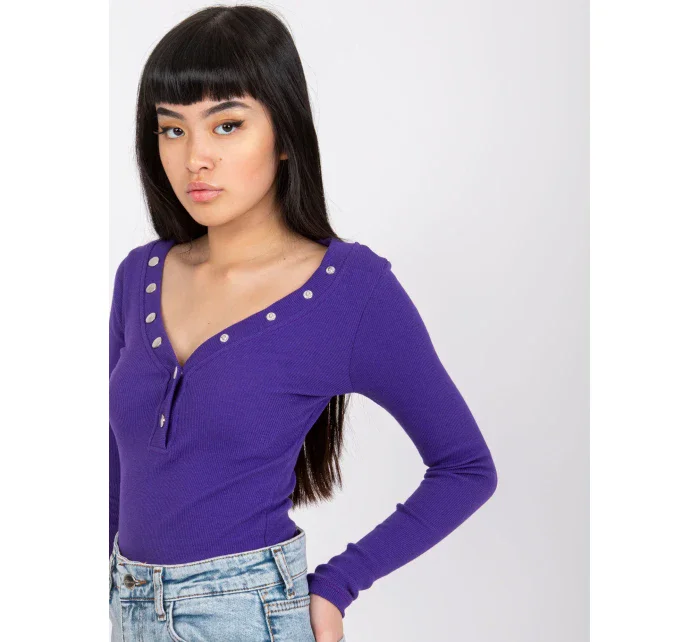 Halenka RV BZ 7439.18 tmavě fialová Halenka RV BZ 7439.18 tmavě fialová