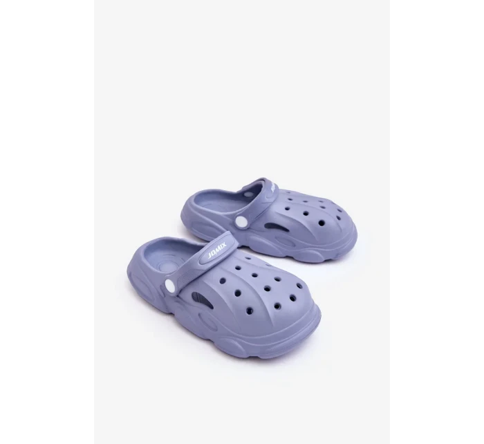 Dětské pěnové pantofle Crocs Modre Cloudy Dětské pěnové pantofle Crocs Modre Cloudy