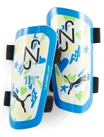 Fotbalové chrániče Neymar Jr Ultra Light Strap 030902-01 modro/bílé - Puma