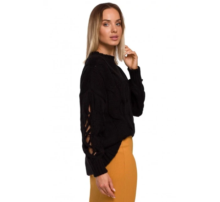 Dámský svetr M539  fuchsiový - Moe