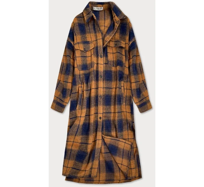 modrý dámský  kabát model 14999259 - K.ZELL