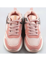 Růžové dámské sportovní boty model 17177662