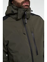 Tenson Core Ski Jacket Men Pánská lyžařská bunda s kapucí 84.7086 olive Tenson Core Ski Jacket Men Pánská lyžařská bunda s kapucí 84.7086 olive