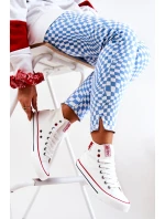 Vysoké Tenisky Big Star JJ274127 Bílý Vysoké Tenisky Big Star JJ274127 Bílý