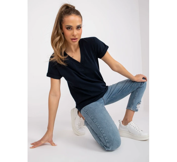 Tričko RV TS 7666.19 tmavě modrá Tričko RV TS 7666.19 tmavě modrá