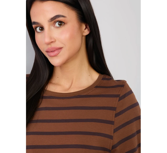 Tričko RV TS A1087.74 hnědé Tričko RV TS A1087.74 hnědé