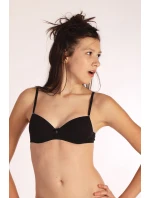 TEENAGERSKÁ PODPRSENKA TBM 122 ČERNÁ