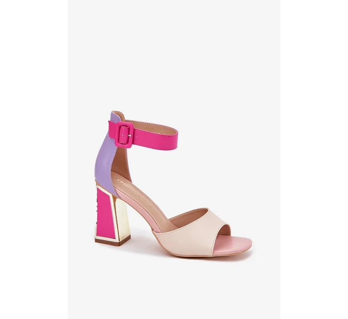 Sandály na podpatku  model 213932 Step in style