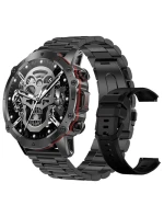 Pánské chytré hodinky Rubicon RNCF18-1 BLACK Náramek + řemínek Pánské chytré hodinky Rubicon RNCF18-1 BLACK Náramek + řemínek