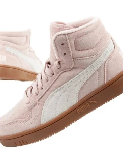 Dámská sportovní obuv Puma Reb-L Mid powder pink kotníkové boty pro zimní dámské