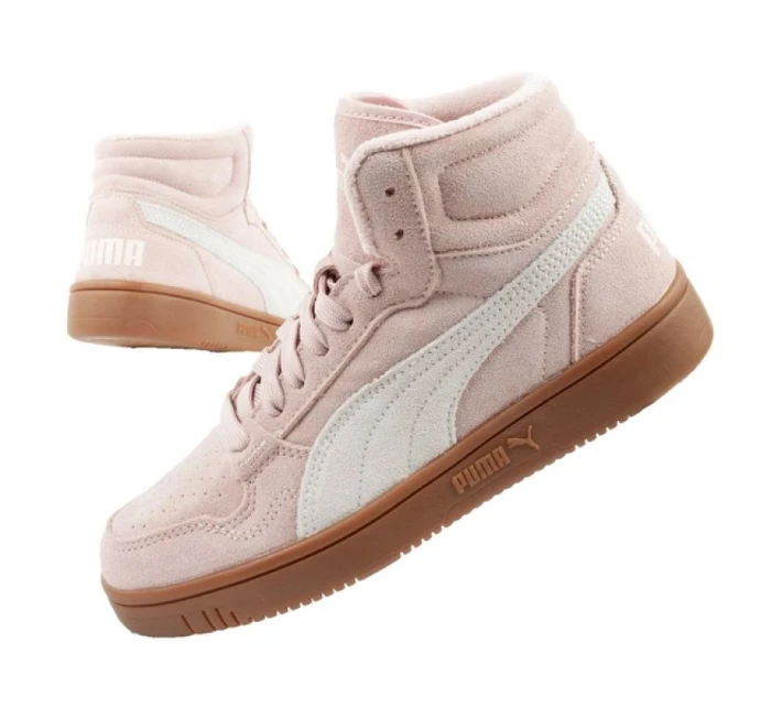 Dámská sportovní obuv Puma Reb-L Mid powder pink kotníkové boty pro zimní dámské