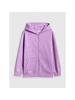 Dívčí volná mikina s kapucí 4F 4FJRSS26TSWSF2715-51S dětská