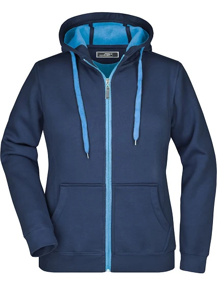Daiber JN 354 Dámská mikina Doubleface 02.0354 navy/aqua Daiber JN 354 Dámská mikina Doubleface 02.0354 navy/aqua