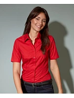 JN Popelínová business halenka s krátkým rukávem 02.0 steel model 22487591 - Daiber
