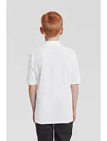 Fruit of the Loom Kids 65/35 Polo Dětské piqué polo 16.3417 white Fruit of the Loom Kids 65/35 Polo Dětské piqué polo 16.3417 white