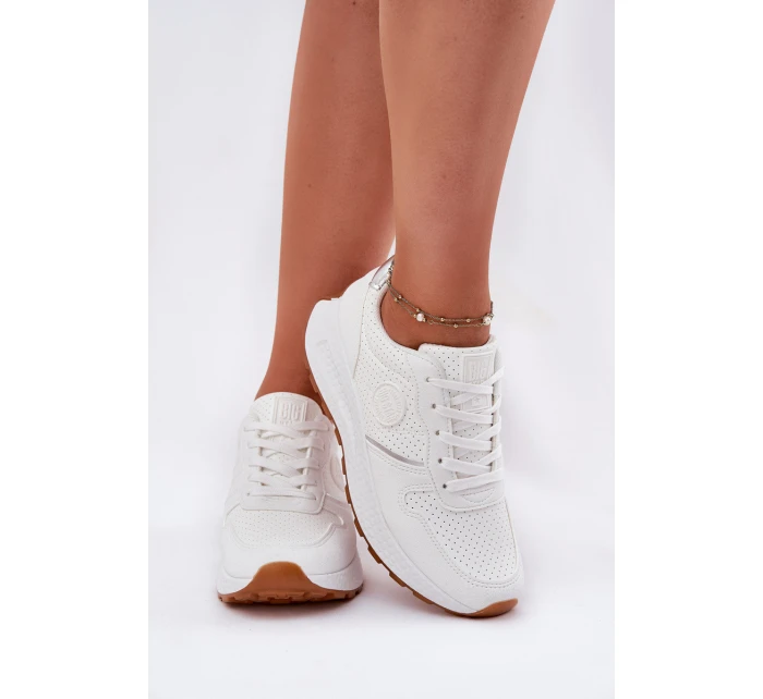 Dámské Tenisky Na Platformě Big Star model 21693863 HiPoly System Bílé - Big Star Shoes Dámské Tenisky Na Platformě Big Star model 21693863 HiPoly System Bílé - Big Star Shoes