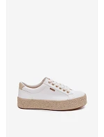 Dámské na platformě Big Star Bílé model 22042736 - Big Star Shoes