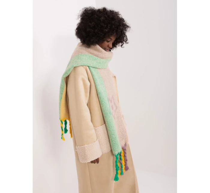 Szalik AT SZ model 19341444 beżowy - FPrice