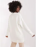 Sweter BA SW model 19341442 ecru - FPrice Sweter BA SW model 19341442 ecru - FPrice