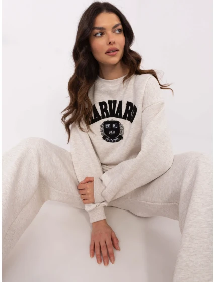 Bluza EM BL 617 model 20822519 jasny beżowy - FPrice Bluza EM BL 617 model 20822519 jasny beżowy - FPrice