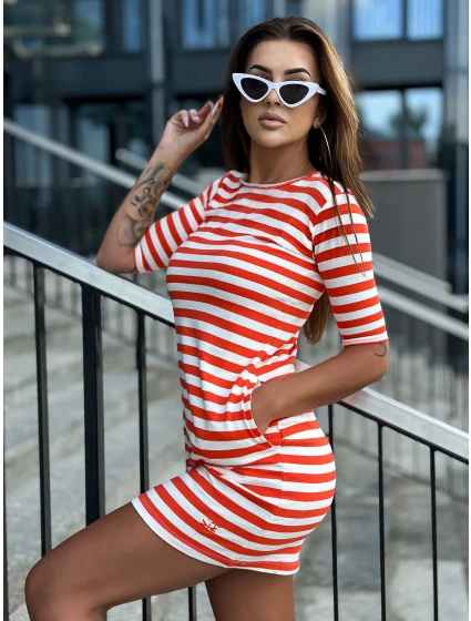 Sukienka TW SK model 18801743 pomarańczowy - FPrice