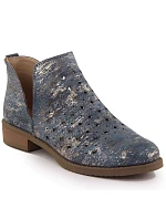 Dámské boty W SA62-102 SAN12D modré - M.Daszynski Dámské boty W SA62-102 SAN12D modré - M.Daszynski