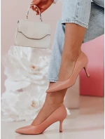 Dámské lodičky LUMARA pink FashionStreet na jehlovém podpatku ZY0729