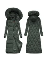 DŁUGA DAMSKA KURTKA ZIMOWA Z KAPTUREM model 21242159 - Libland