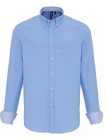 Premier PR 238 Oxford pruhovaná košile s dlouhým rukávem 39.0238 oxford blue Premier PR 238 Oxford pruhovaná košile s dlouhým rukávem 39.0238 oxford blue