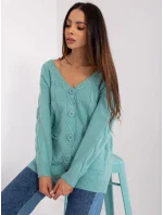 Sweter AT SW model 18909375 mietowy - FPrice