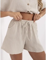 Szorty MO SN model 21236008 beżowy - FPrice